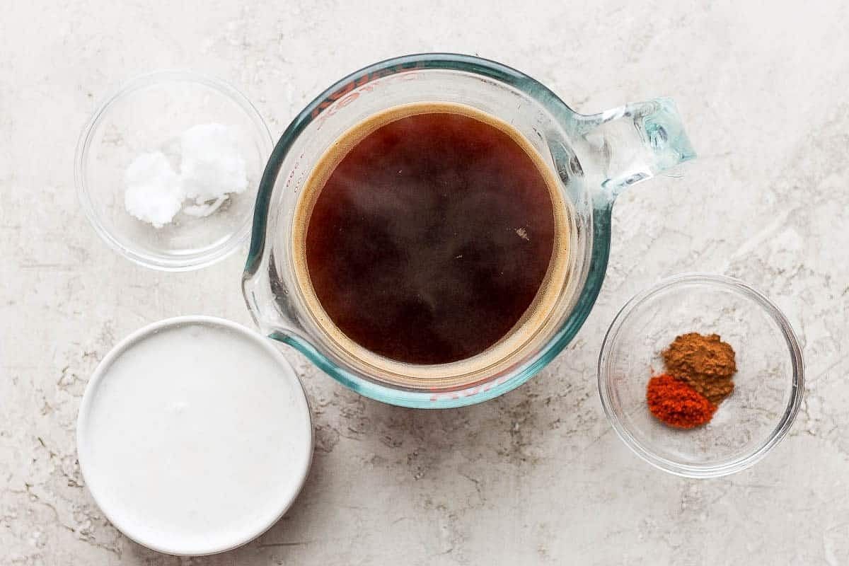 Coconut oil in coffee (Image via Getty Images)
